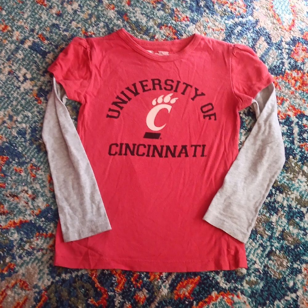 University of Cincinnati long-sleeved tee